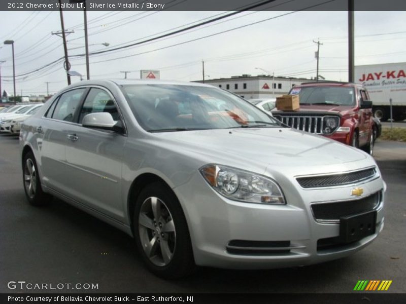Silver Ice Metallic / Ebony 2012 Chevrolet Malibu LT