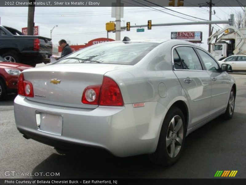 Silver Ice Metallic / Ebony 2012 Chevrolet Malibu LT
