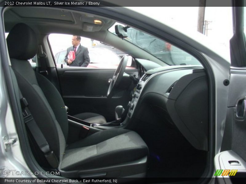 Silver Ice Metallic / Ebony 2012 Chevrolet Malibu LT