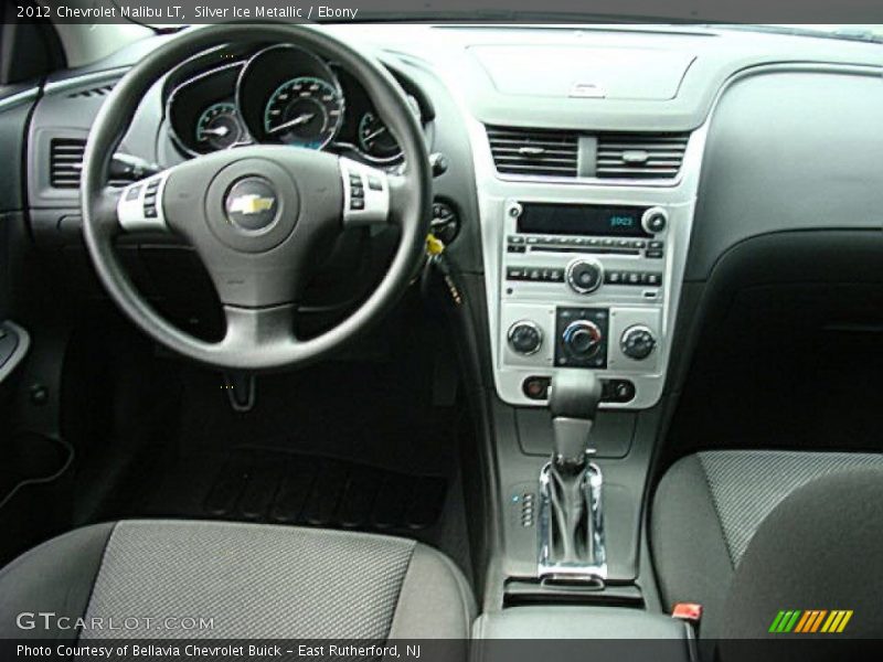Silver Ice Metallic / Ebony 2012 Chevrolet Malibu LT