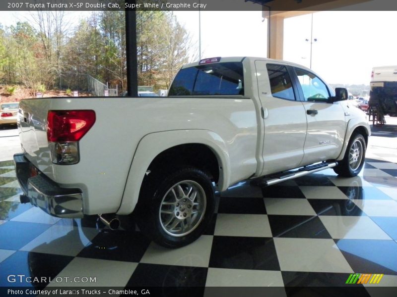 Super White / Graphite Gray 2007 Toyota Tundra X-SP Double Cab