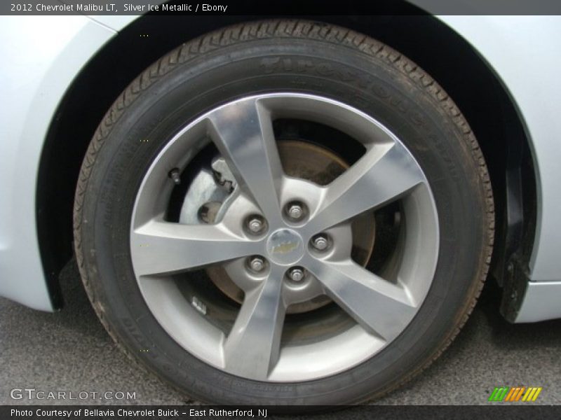 Silver Ice Metallic / Ebony 2012 Chevrolet Malibu LT