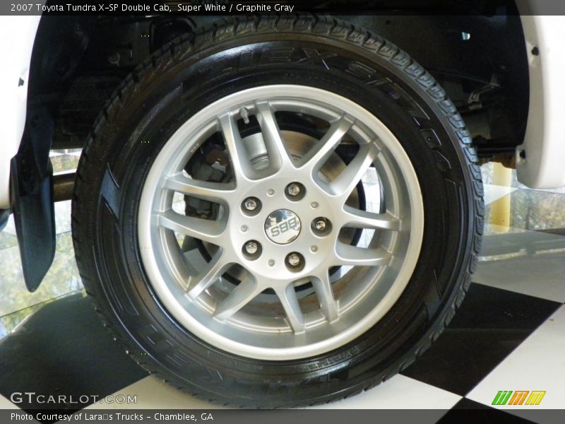 Super White / Graphite Gray 2007 Toyota Tundra X-SP Double Cab