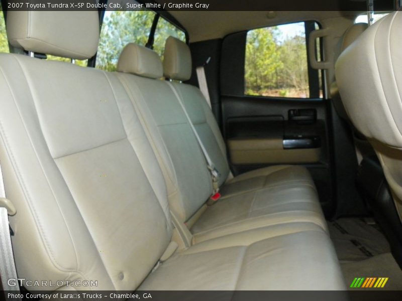 Super White / Graphite Gray 2007 Toyota Tundra X-SP Double Cab