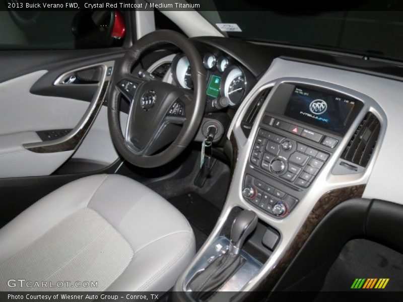 Crystal Red Tintcoat / Medium Titanium 2013 Buick Verano FWD