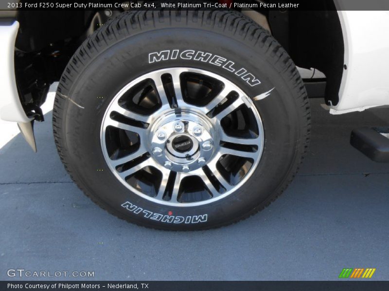  2013 F250 Super Duty Platinum Crew Cab 4x4 Wheel