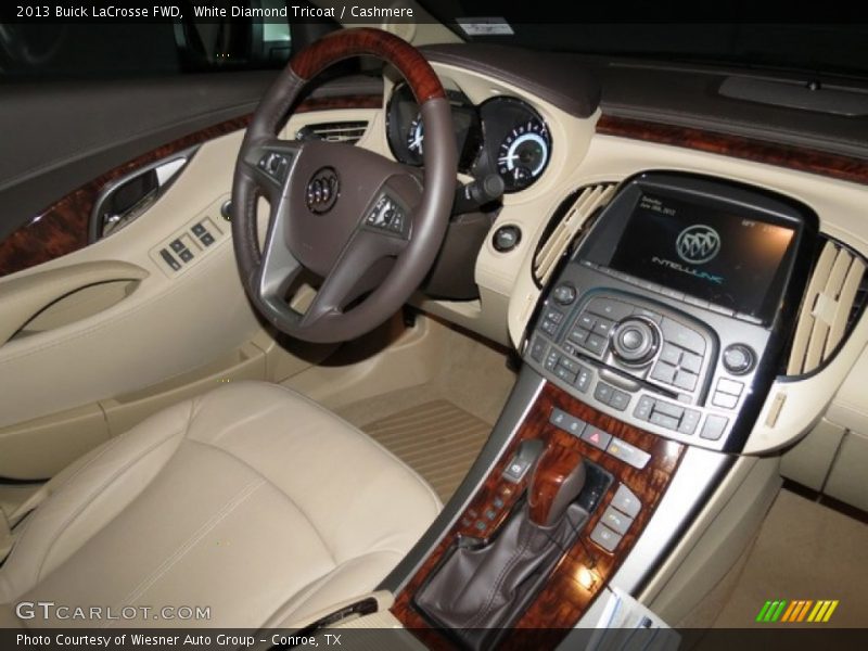 White Diamond Tricoat / Cashmere 2013 Buick LaCrosse FWD