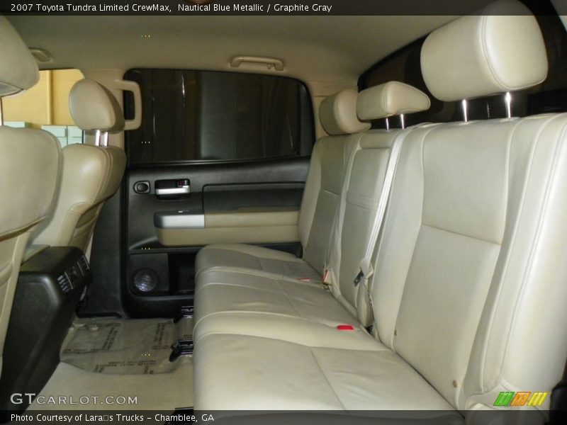 Nautical Blue Metallic / Graphite Gray 2007 Toyota Tundra Limited CrewMax