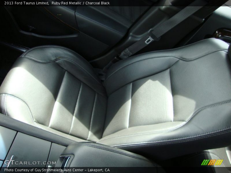 Ruby Red Metallic / Charcoal Black 2013 Ford Taurus Limited