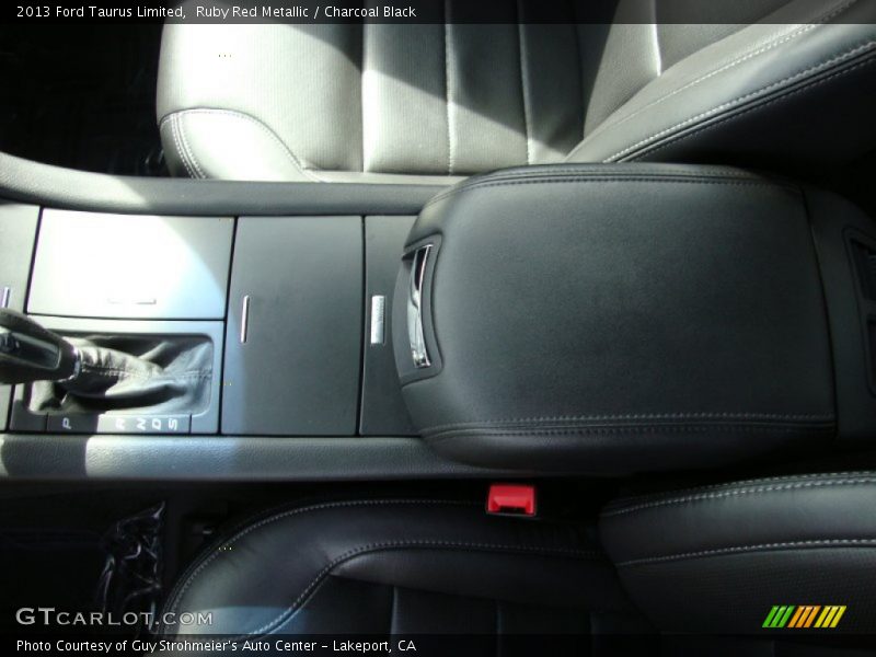 Ruby Red Metallic / Charcoal Black 2013 Ford Taurus Limited