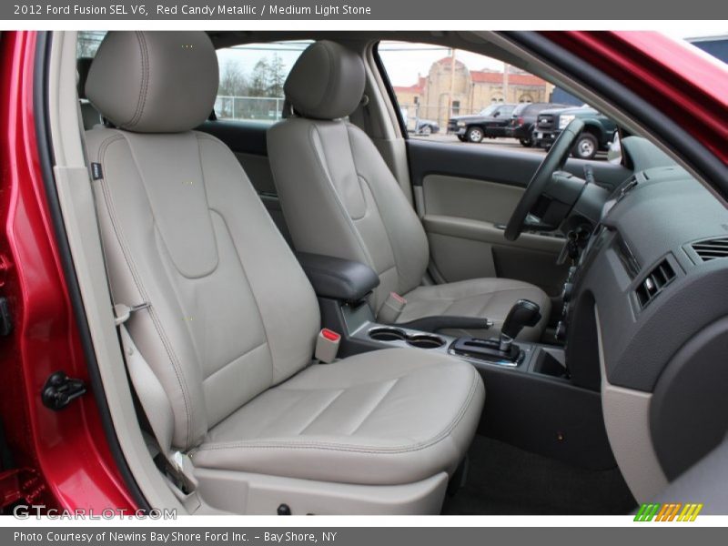 Front Seat of 2012 Fusion SEL V6