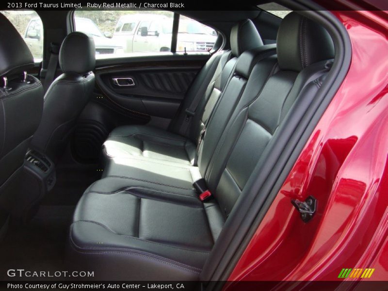 Ruby Red Metallic / Charcoal Black 2013 Ford Taurus Limited