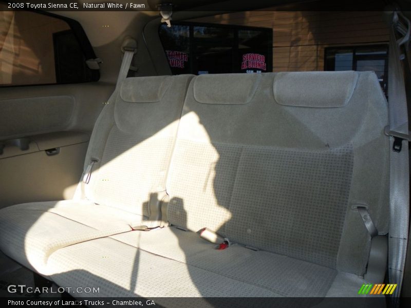 Natural White / Fawn 2008 Toyota Sienna CE
