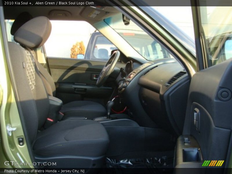 Alien Green / Black Soul Logo Cloth 2010 Kia Soul +