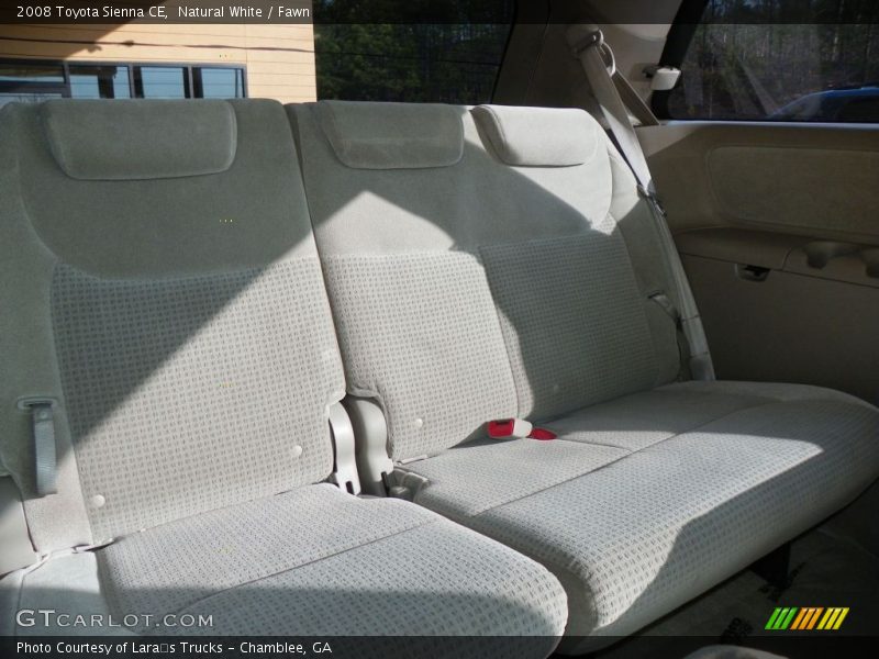Natural White / Fawn 2008 Toyota Sienna CE