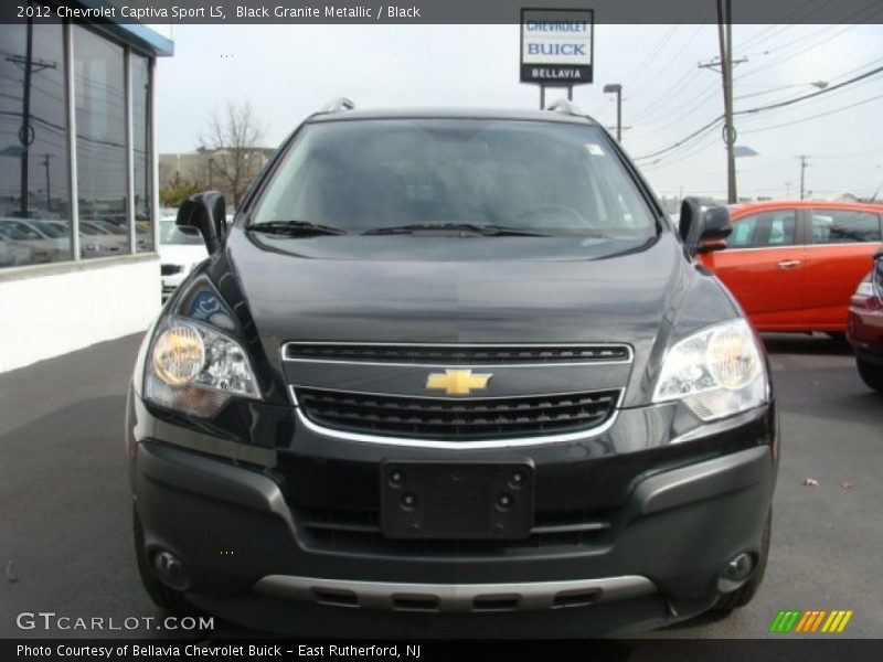 Black Granite Metallic / Black 2012 Chevrolet Captiva Sport LS