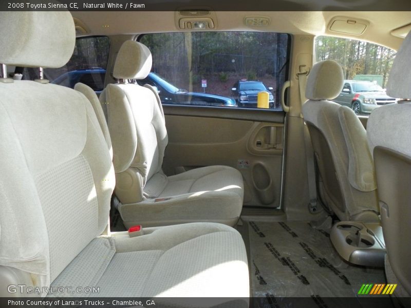 Natural White / Fawn 2008 Toyota Sienna CE