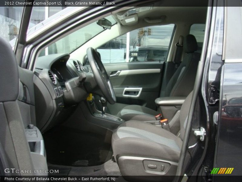 Black Granite Metallic / Black 2012 Chevrolet Captiva Sport LS