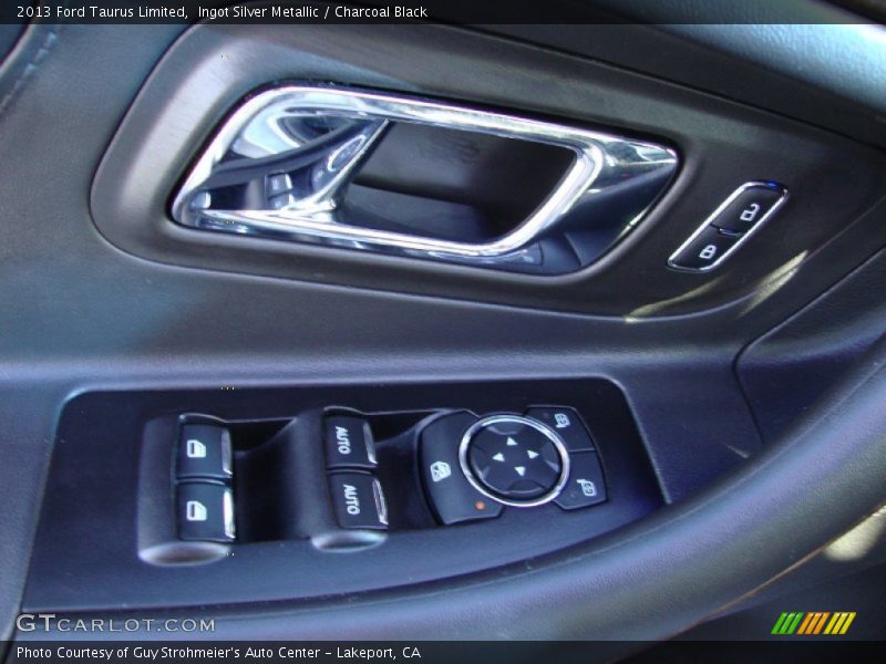Ingot Silver Metallic / Charcoal Black 2013 Ford Taurus Limited