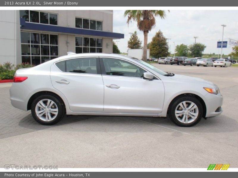 Silver Moon / Ebony 2013 Acura ILX 2.0L