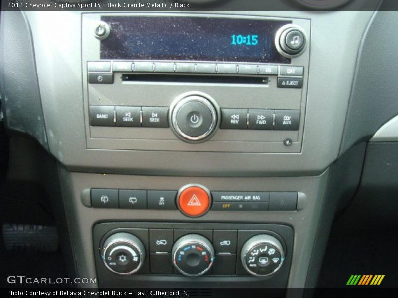Black Granite Metallic / Black 2012 Chevrolet Captiva Sport LS