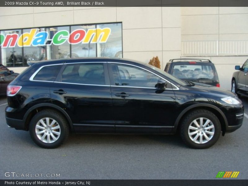 Brilliant Black / Black 2009 Mazda CX-9 Touring AWD