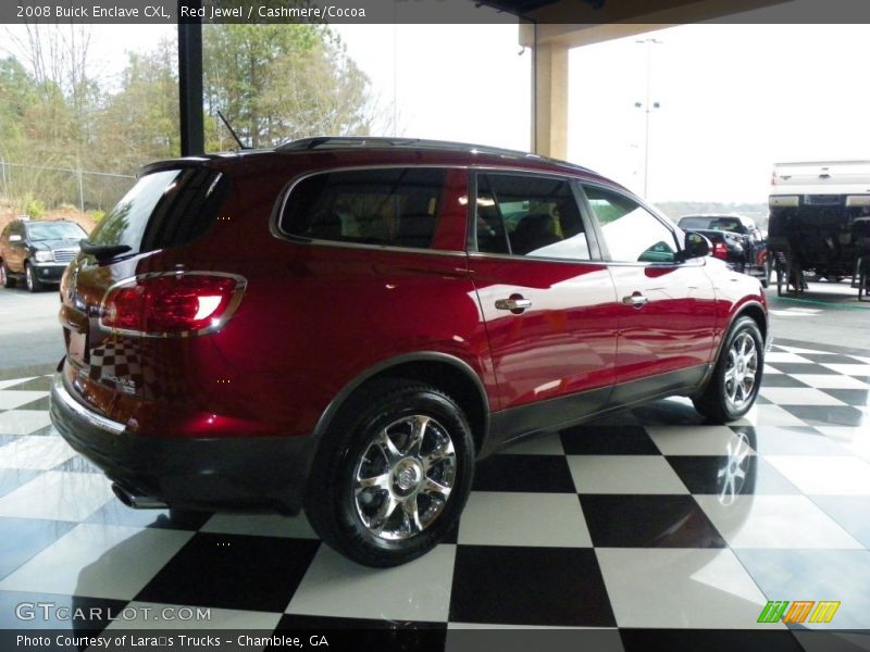 Red Jewel / Cashmere/Cocoa 2008 Buick Enclave CXL