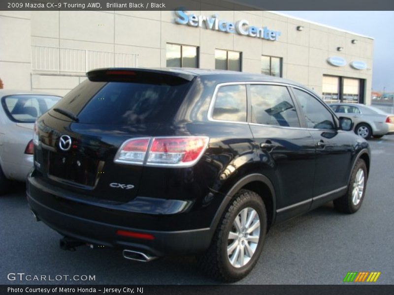 Brilliant Black / Black 2009 Mazda CX-9 Touring AWD
