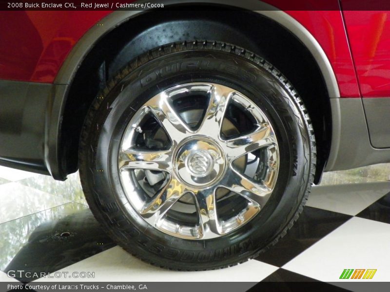 Red Jewel / Cashmere/Cocoa 2008 Buick Enclave CXL