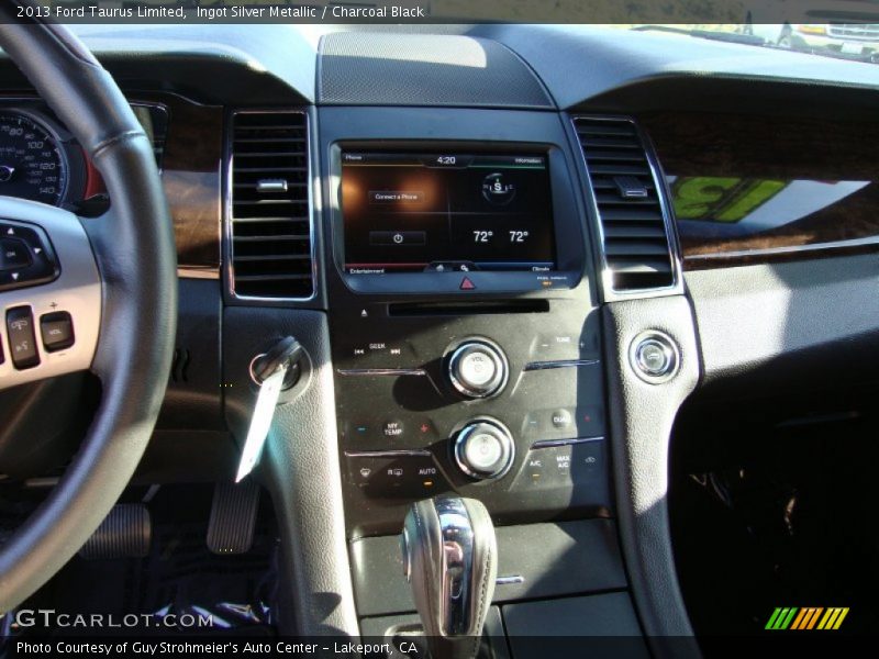 Ingot Silver Metallic / Charcoal Black 2013 Ford Taurus Limited
