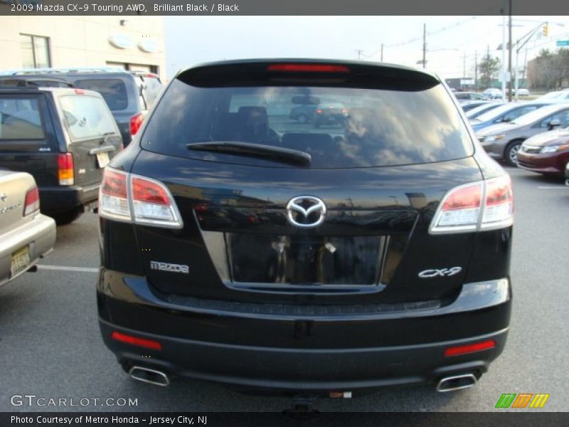 Brilliant Black / Black 2009 Mazda CX-9 Touring AWD