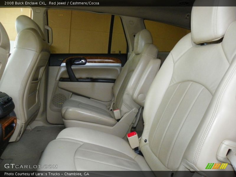 Red Jewel / Cashmere/Cocoa 2008 Buick Enclave CXL