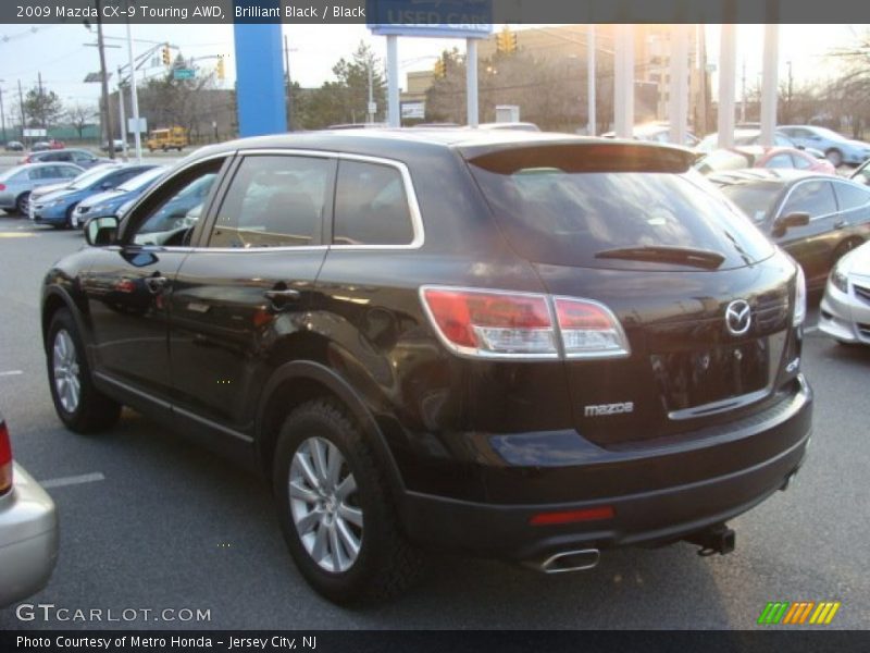 Brilliant Black / Black 2009 Mazda CX-9 Touring AWD
