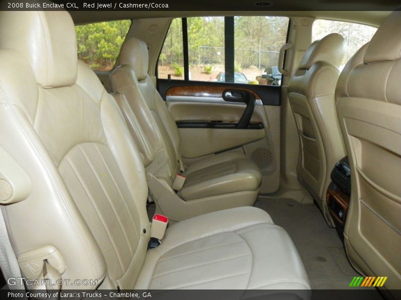 Red Jewel / Cashmere/Cocoa 2008 Buick Enclave CXL