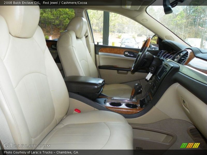 Red Jewel / Cashmere/Cocoa 2008 Buick Enclave CXL