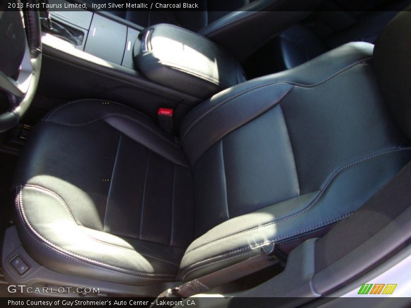 Ingot Silver Metallic / Charcoal Black 2013 Ford Taurus Limited