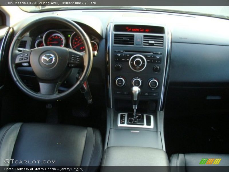 Brilliant Black / Black 2009 Mazda CX-9 Touring AWD