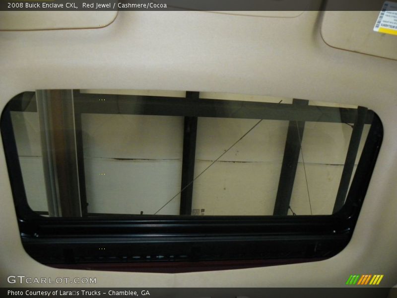 Red Jewel / Cashmere/Cocoa 2008 Buick Enclave CXL