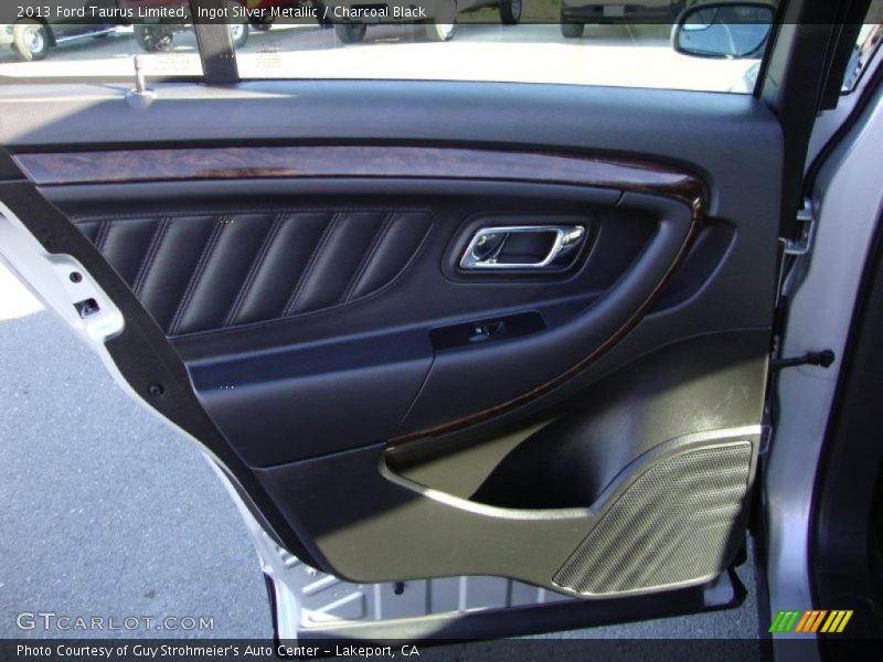 Ingot Silver Metallic / Charcoal Black 2013 Ford Taurus Limited