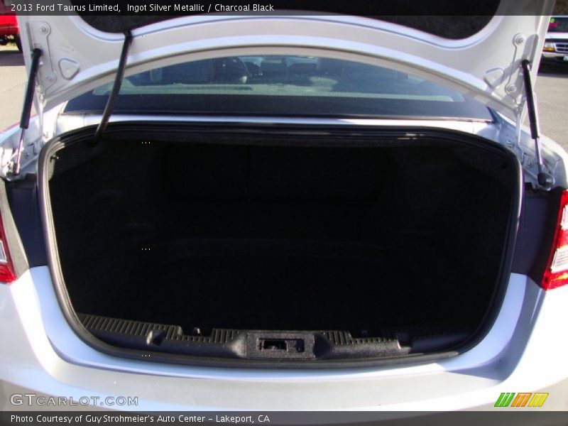 Ingot Silver Metallic / Charcoal Black 2013 Ford Taurus Limited
