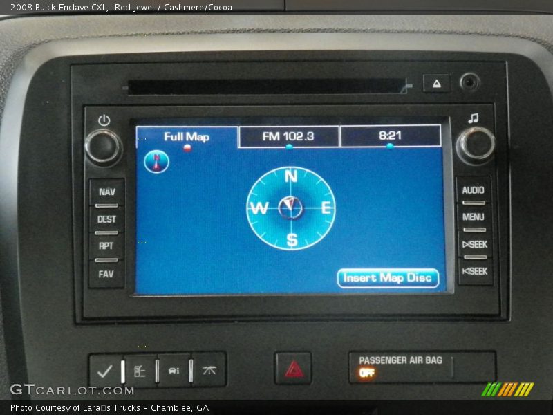 Red Jewel / Cashmere/Cocoa 2008 Buick Enclave CXL