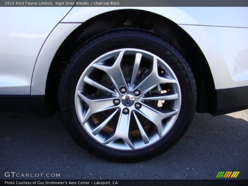 Ingot Silver Metallic / Charcoal Black 2013 Ford Taurus Limited