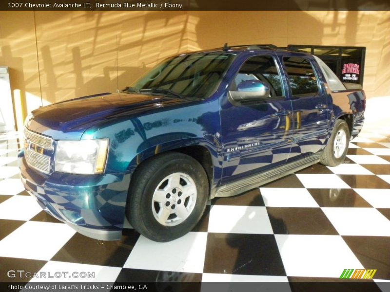 Bermuda Blue Metallic / Ebony 2007 Chevrolet Avalanche LT