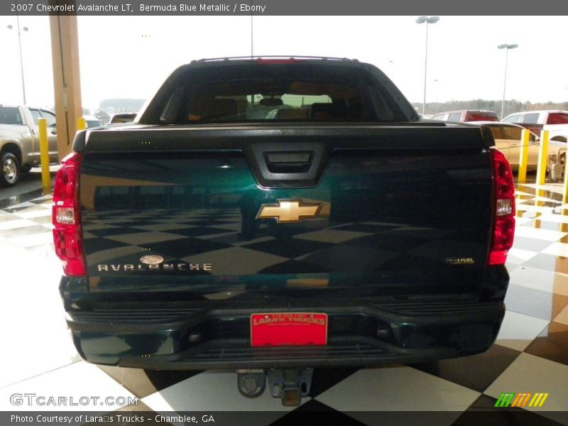 Bermuda Blue Metallic / Ebony 2007 Chevrolet Avalanche LT