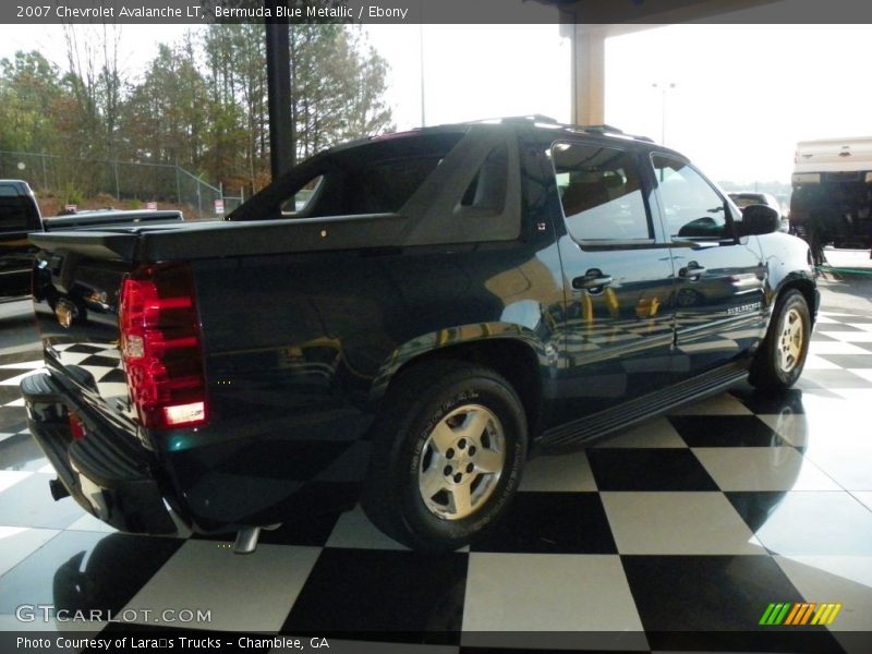 Bermuda Blue Metallic / Ebony 2007 Chevrolet Avalanche LT