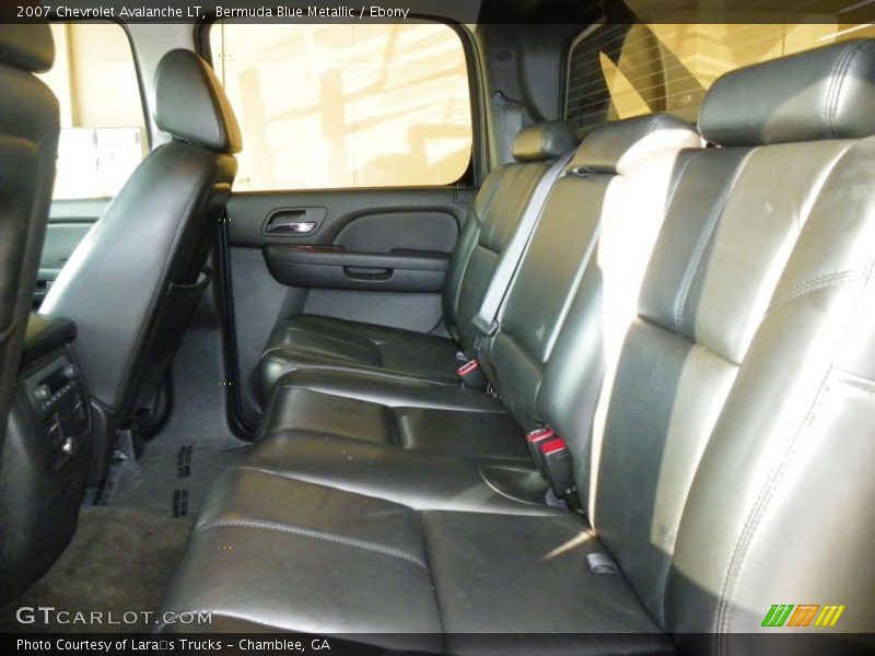 Bermuda Blue Metallic / Ebony 2007 Chevrolet Avalanche LT