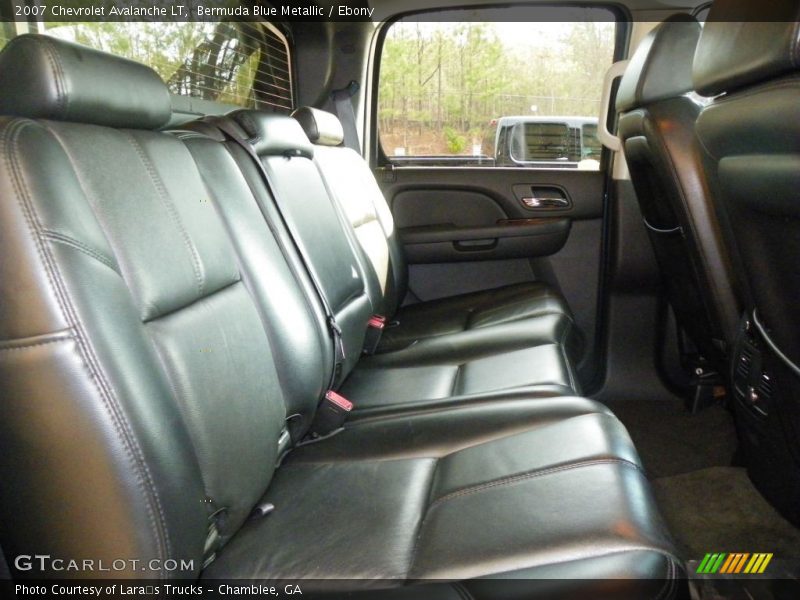 Bermuda Blue Metallic / Ebony 2007 Chevrolet Avalanche LT