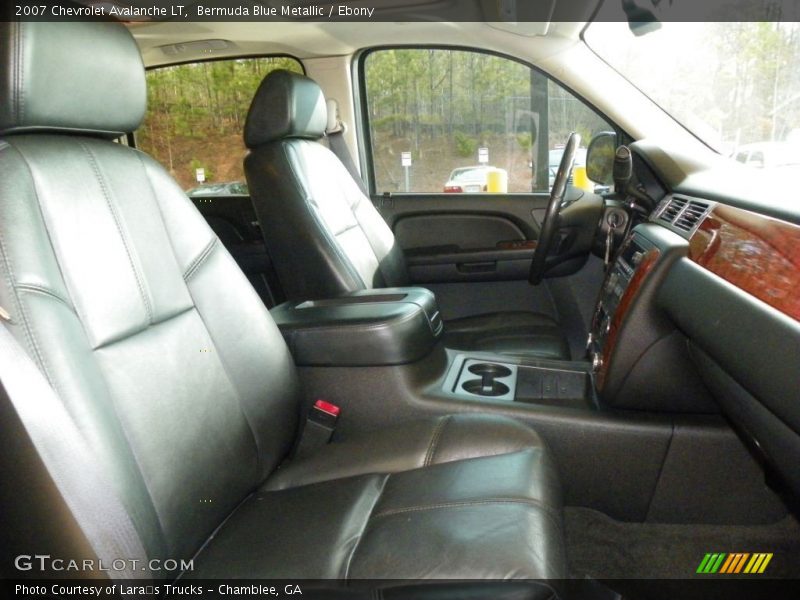 Bermuda Blue Metallic / Ebony 2007 Chevrolet Avalanche LT