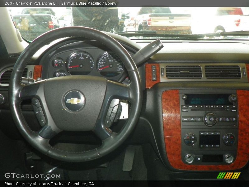 Bermuda Blue Metallic / Ebony 2007 Chevrolet Avalanche LT