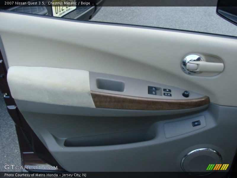 Door Panel of 2007 Quest 3.5